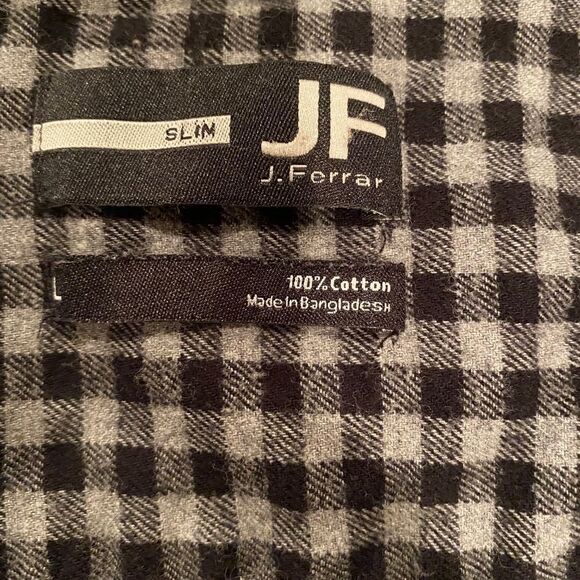 JF J. Ferrar LongSleeve Button up Size Large - Picture 3 of 4